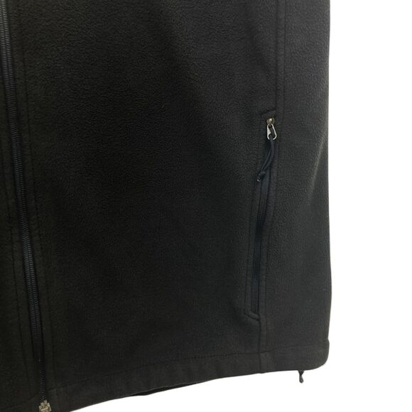 The North Face Front Range Fleece Vest - Men's L Full Zip Pockets Black Logo - Picture 10 of 14